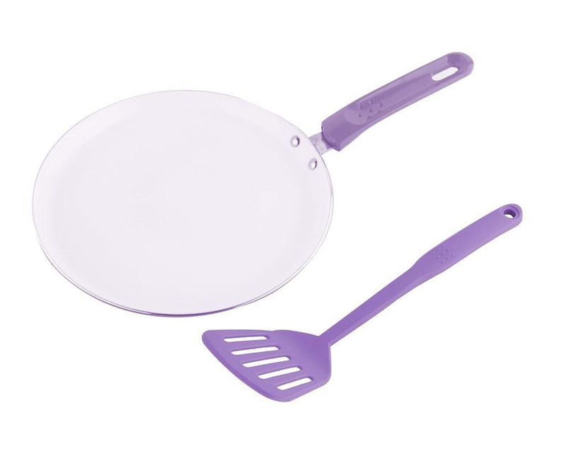 Tigaie Pentru Clatite Si Spatula Smooth Purple Vivre Ro